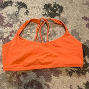 Lululemon orange bra